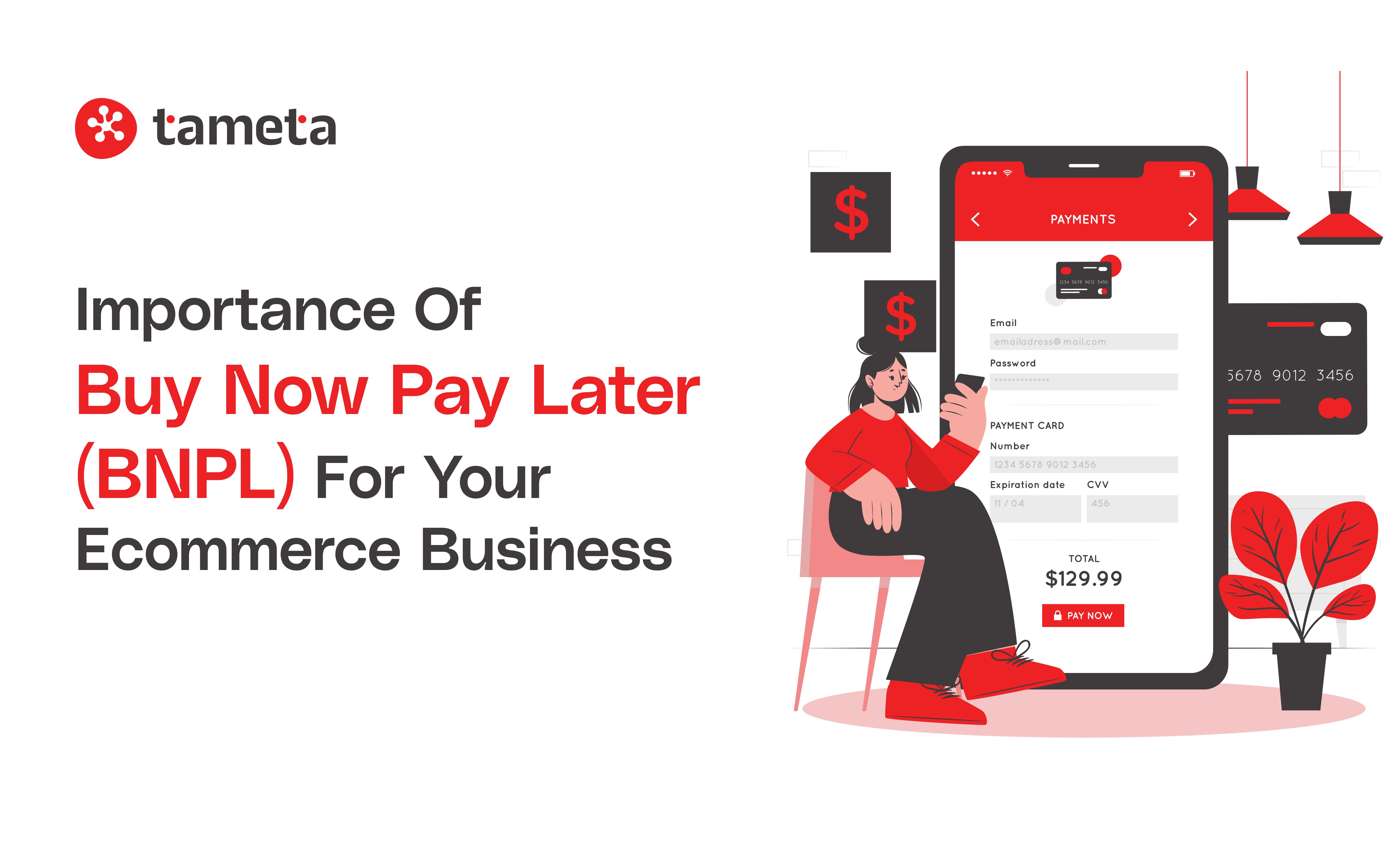 Boost your Shopify store with Buy Now Pay Later (BNPL) and increase sales with Tameta Tech. Boost your Shopify store with Buy Now Pay Later (BNPL) and increase sales with Tameta Tech.