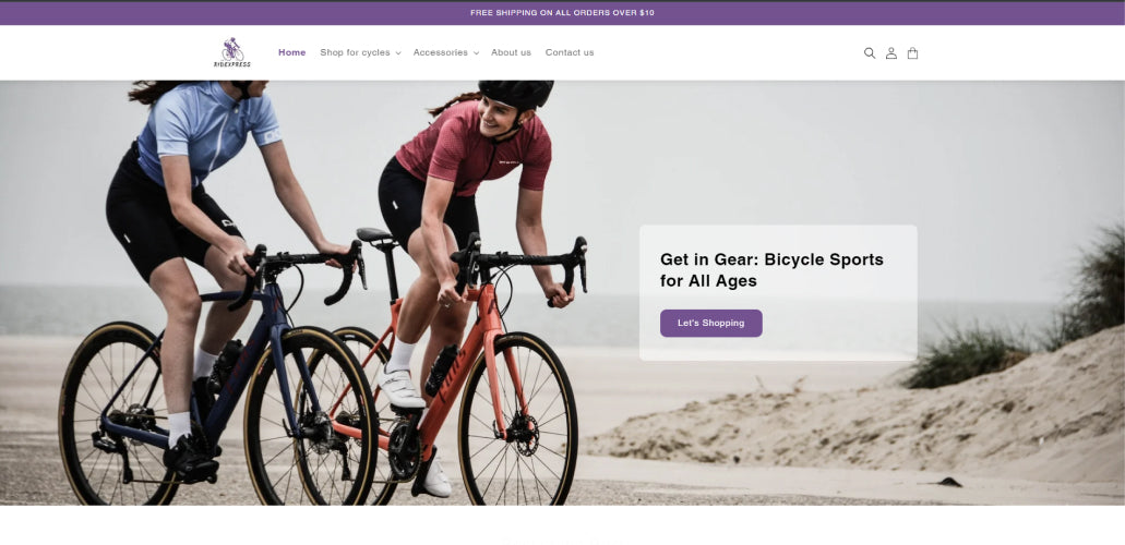 Bicycle Sports for All Ages: Free Shopify Theme Bicycle Sports for All Ages: Free Shopify Theme