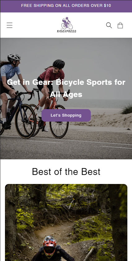 Ridexpress: Mobile View Free Shopify Themes Ridexpress: Mobile View Free Shopify Themes
