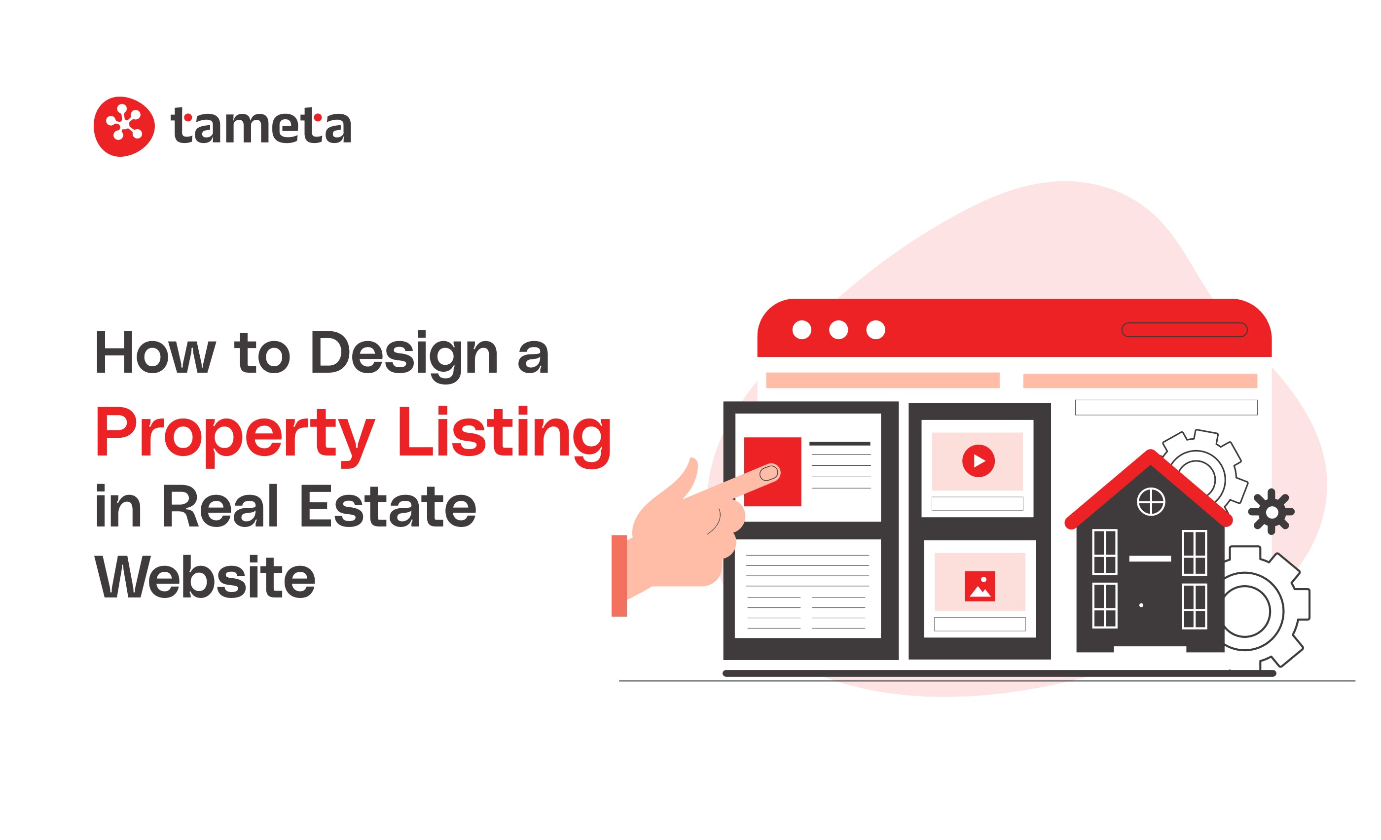 Design Property Listing in Real Estate website