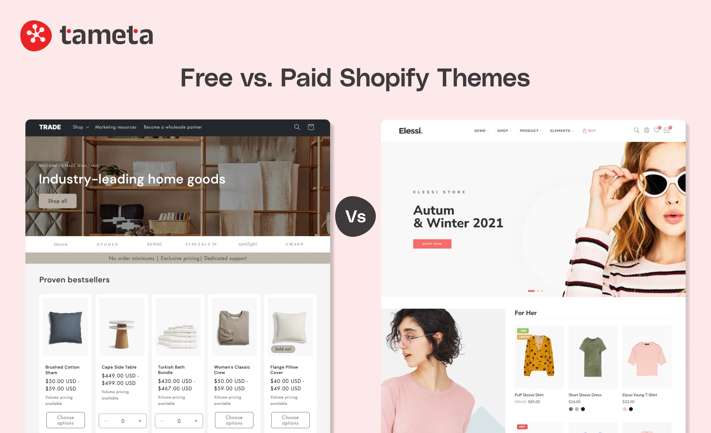 Free vs Paid Shopify Themes