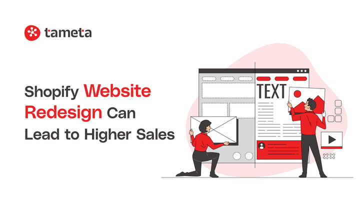 Shopify website redesign