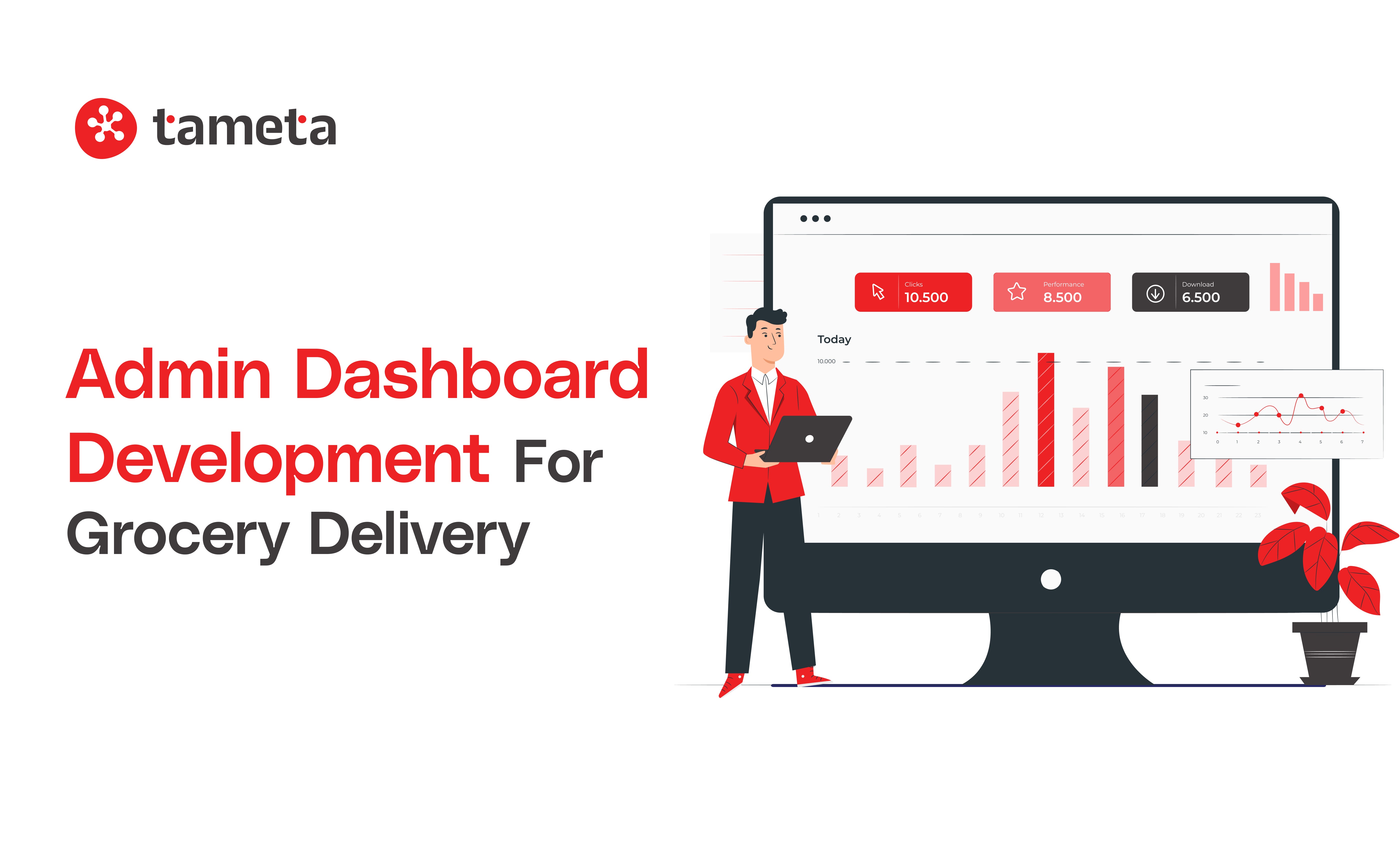 Admin Dashboard Development for Grocery Delivery