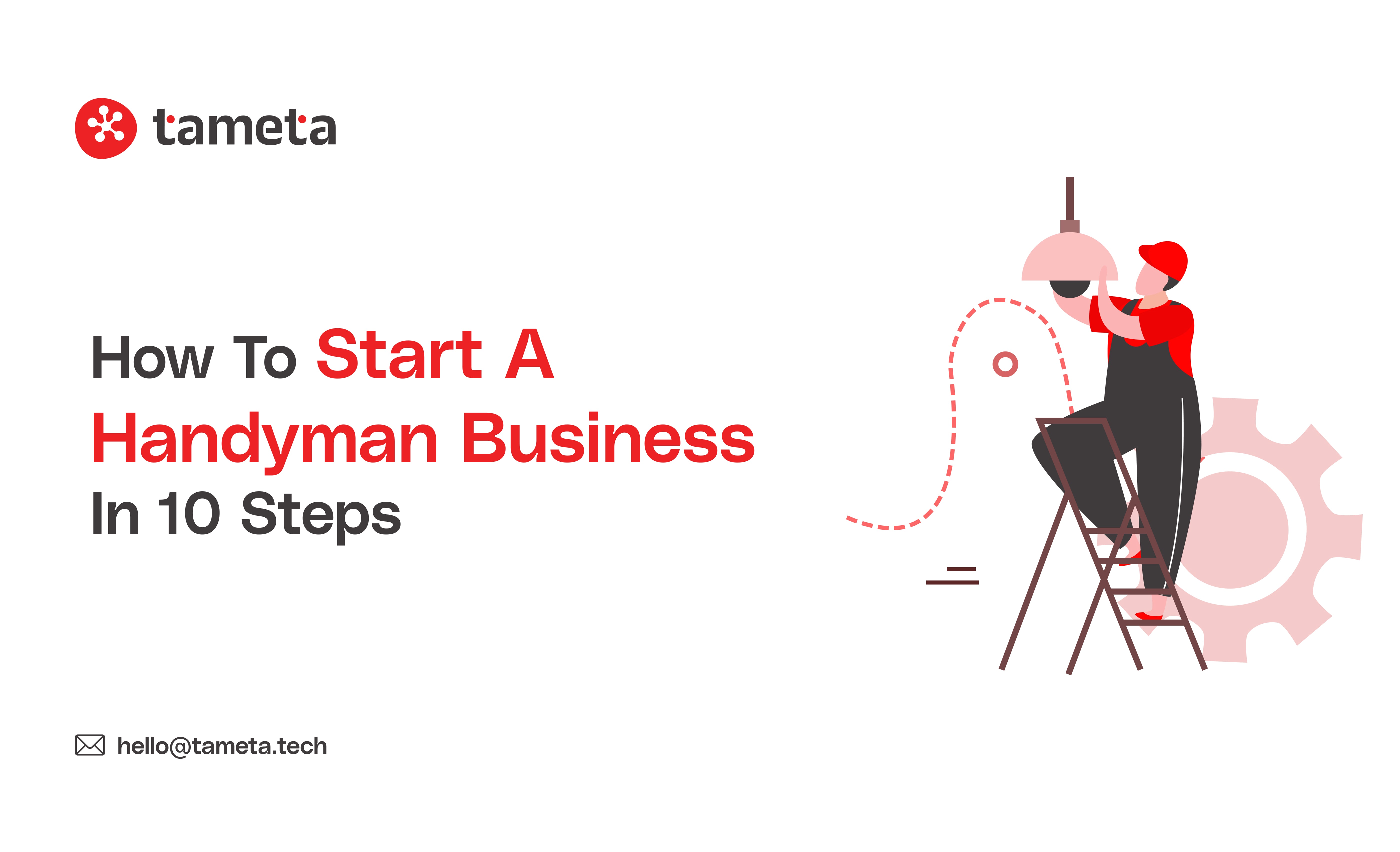 Guide showing how to start a handyman business with tools, steps, and setup tips for beginners.