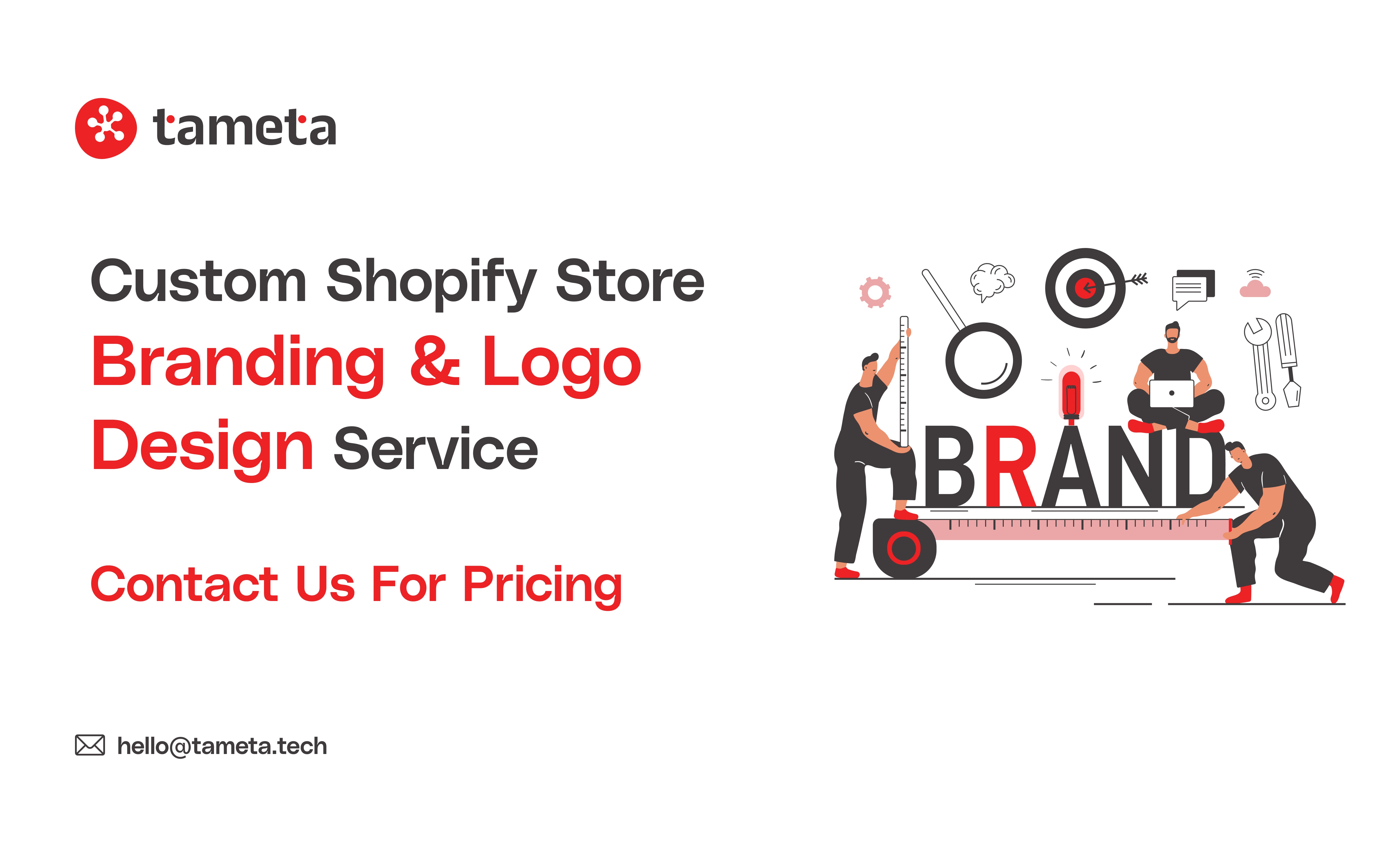 Shopify Store Branding & Logo Design Service | Tameta Tech