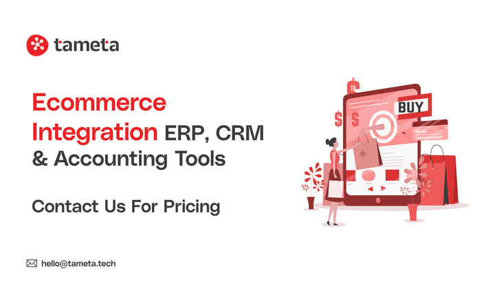 Ecommerce Integration services for seamless ERP, CRM, and accounting tool connectivity.