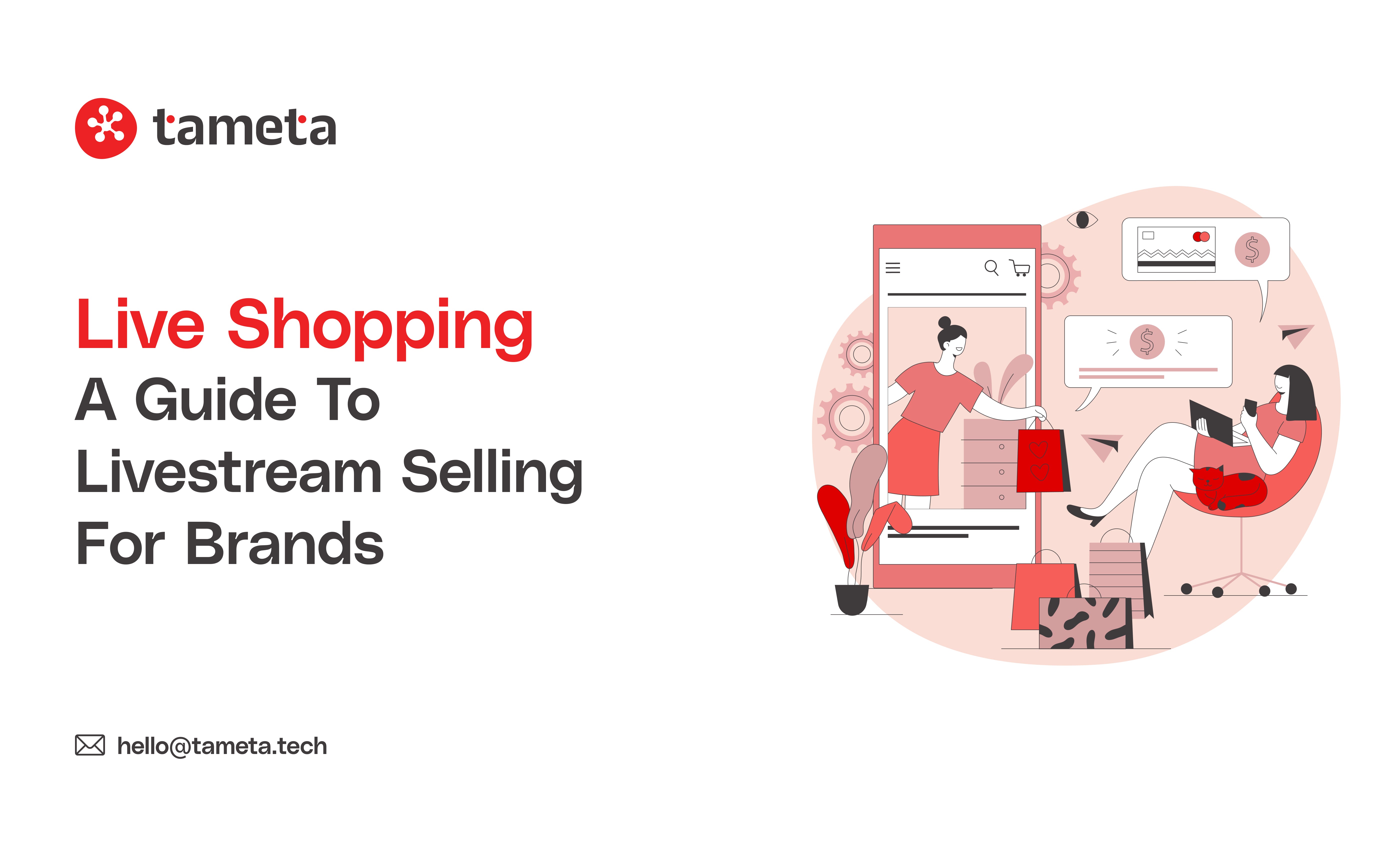 Ecommerce brand using Live Shopping and Livestream Selling to engage customers and grow sales with Shopify solutions.