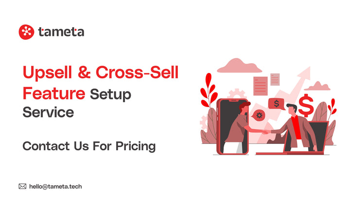 Upsell & Cross-sell Feature setup service for Shopify stores to increase sales and average order value.