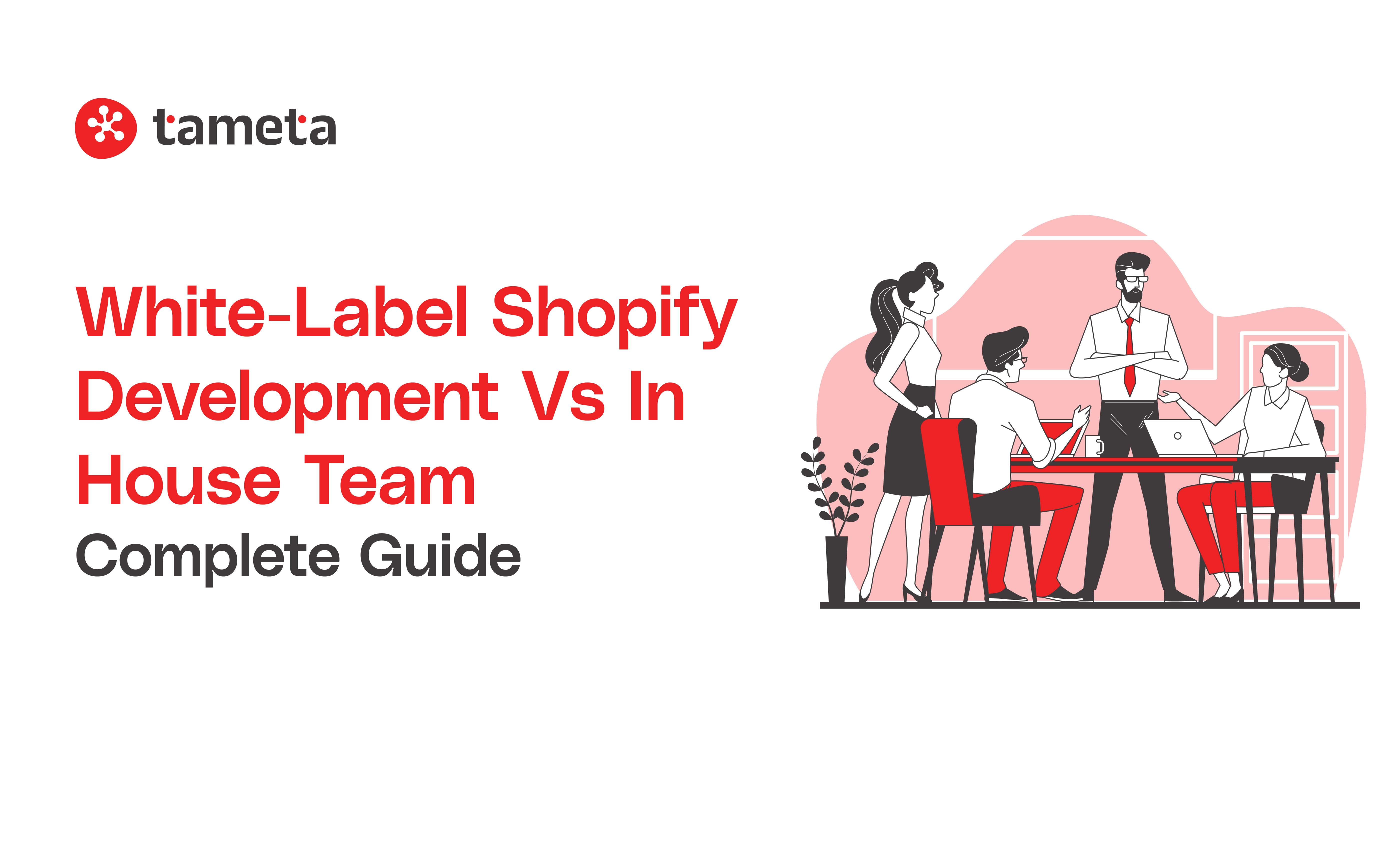 White-Label Shopify Development vs In-House Team comparison for e-commerce business owners.