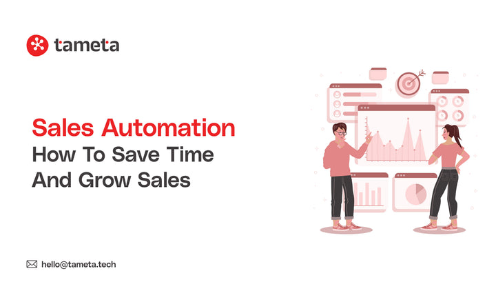 eCommerce team using Sales Automation tools to grow online store sales and save time.