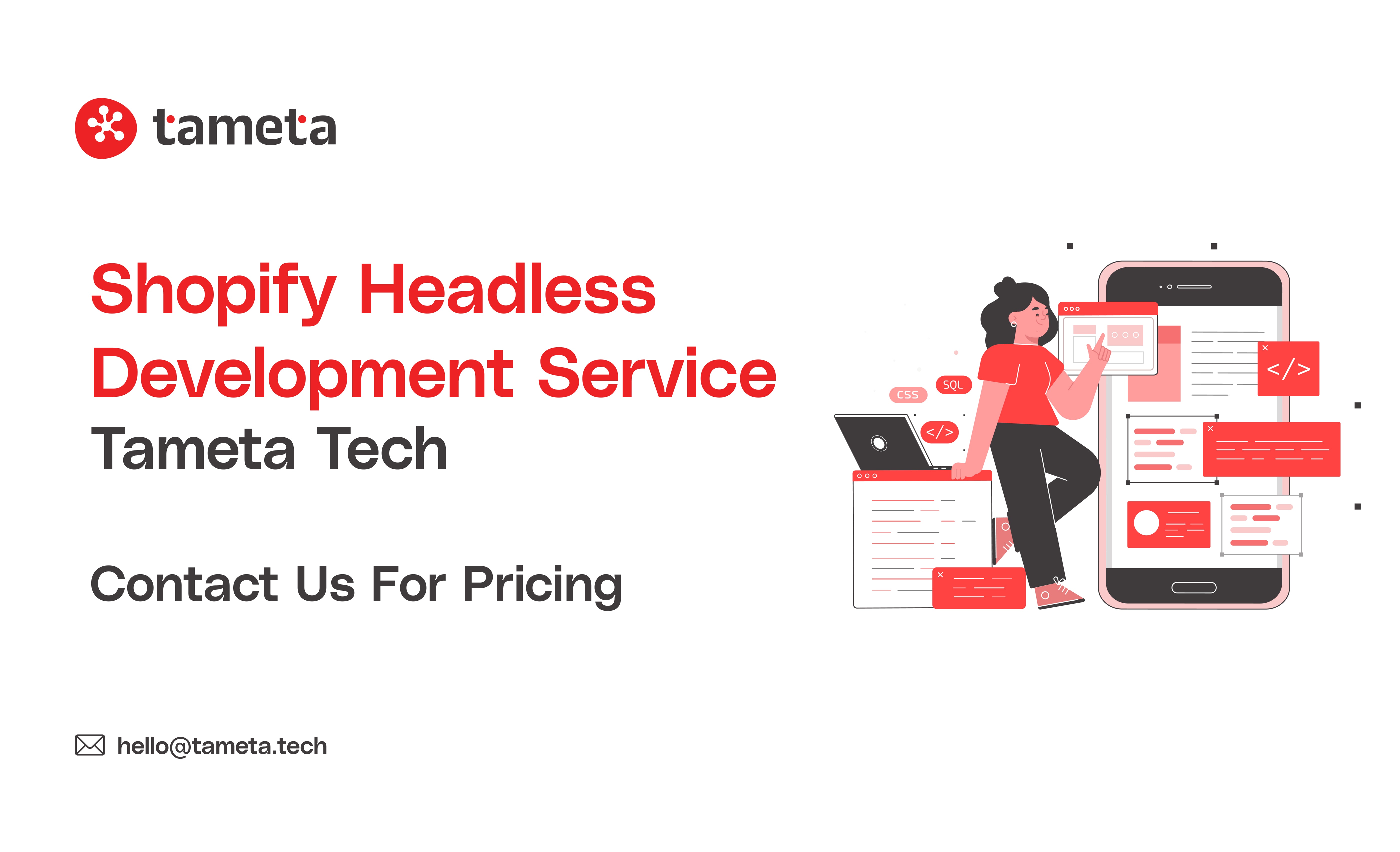 Shopify Headless Development Service | Tameta Tech