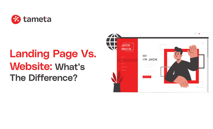 Landing Page vs. Website: Key differences to boost your e-commerce success with Shopify Development.