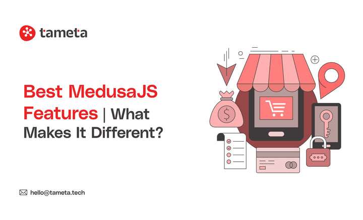MedusaJS headless ecommerce architecture diagram showing API-first backend powering multiple custom storefront experiences.