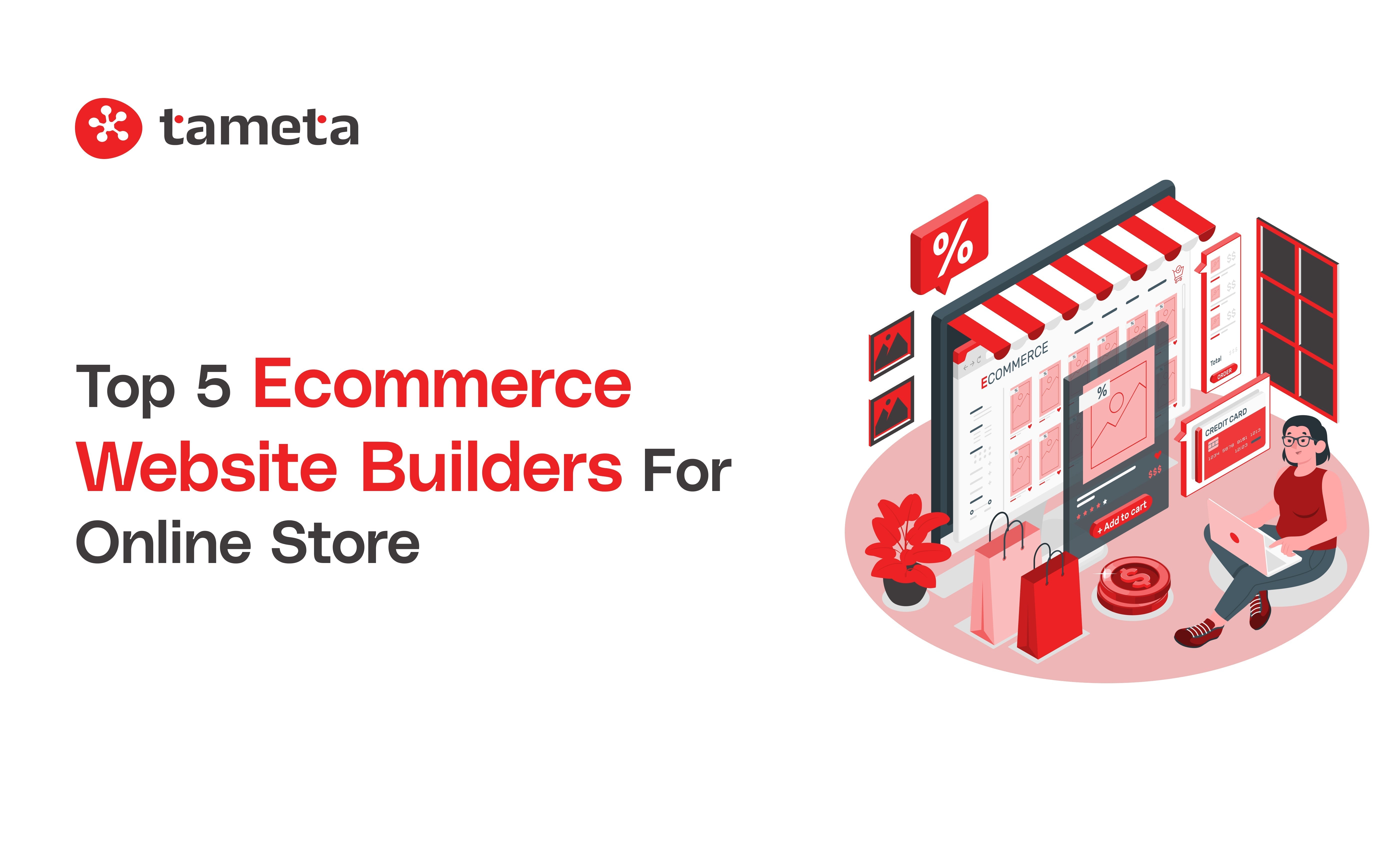 Ecommerce Website Builders for Online Store