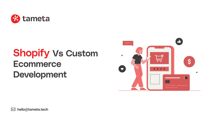 Shopify Development vs Custom Ecommerce Development explained for Indian brands choosing the best ecommerce website solution.
