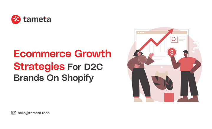 Ecommerce Growth Strategies for D2C brands on Shopify explaining how to increase sales and scale online businesses.