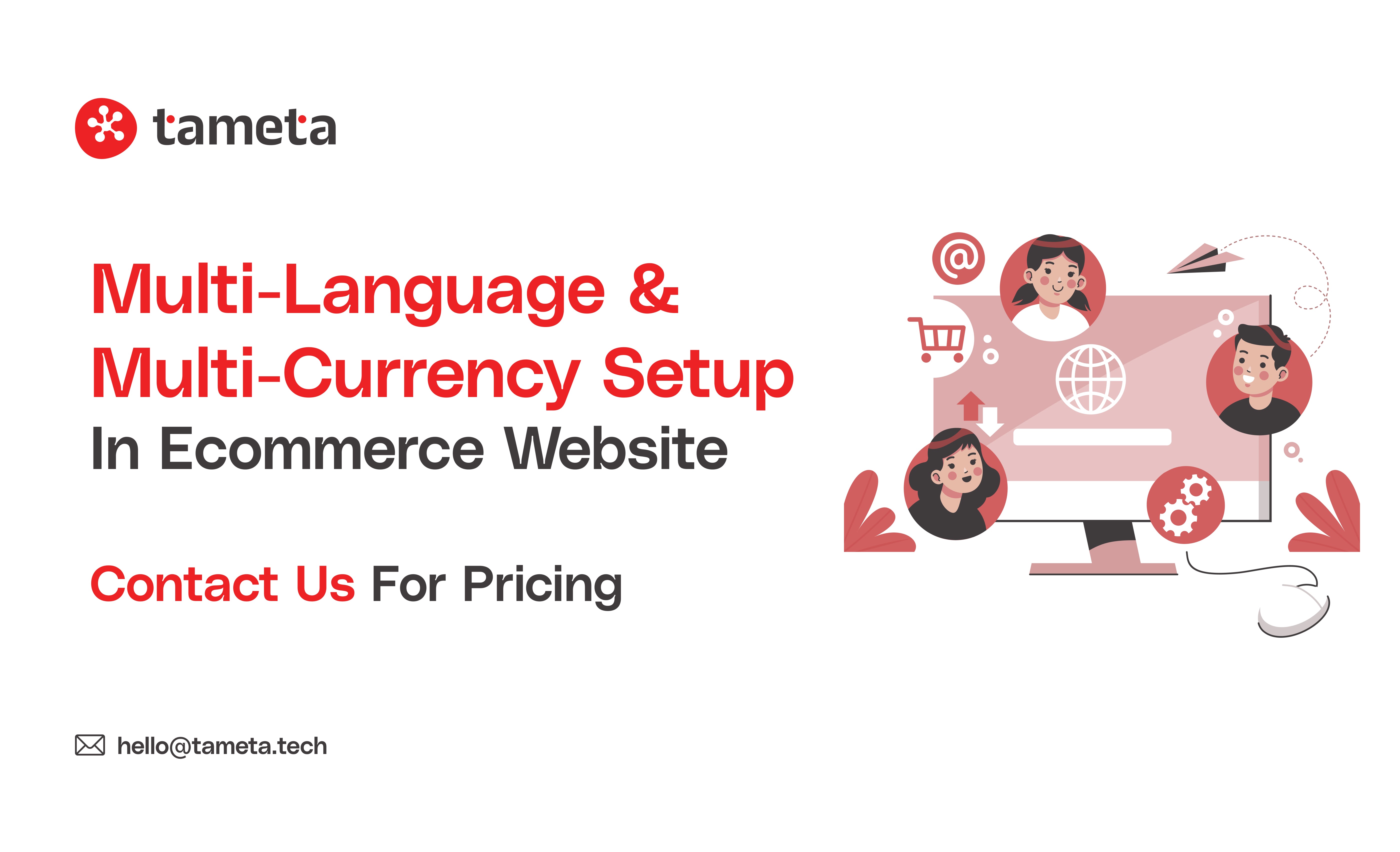 Multi-Language & Multi-Currency Setup in Ecommerce Website | Tameta Tech