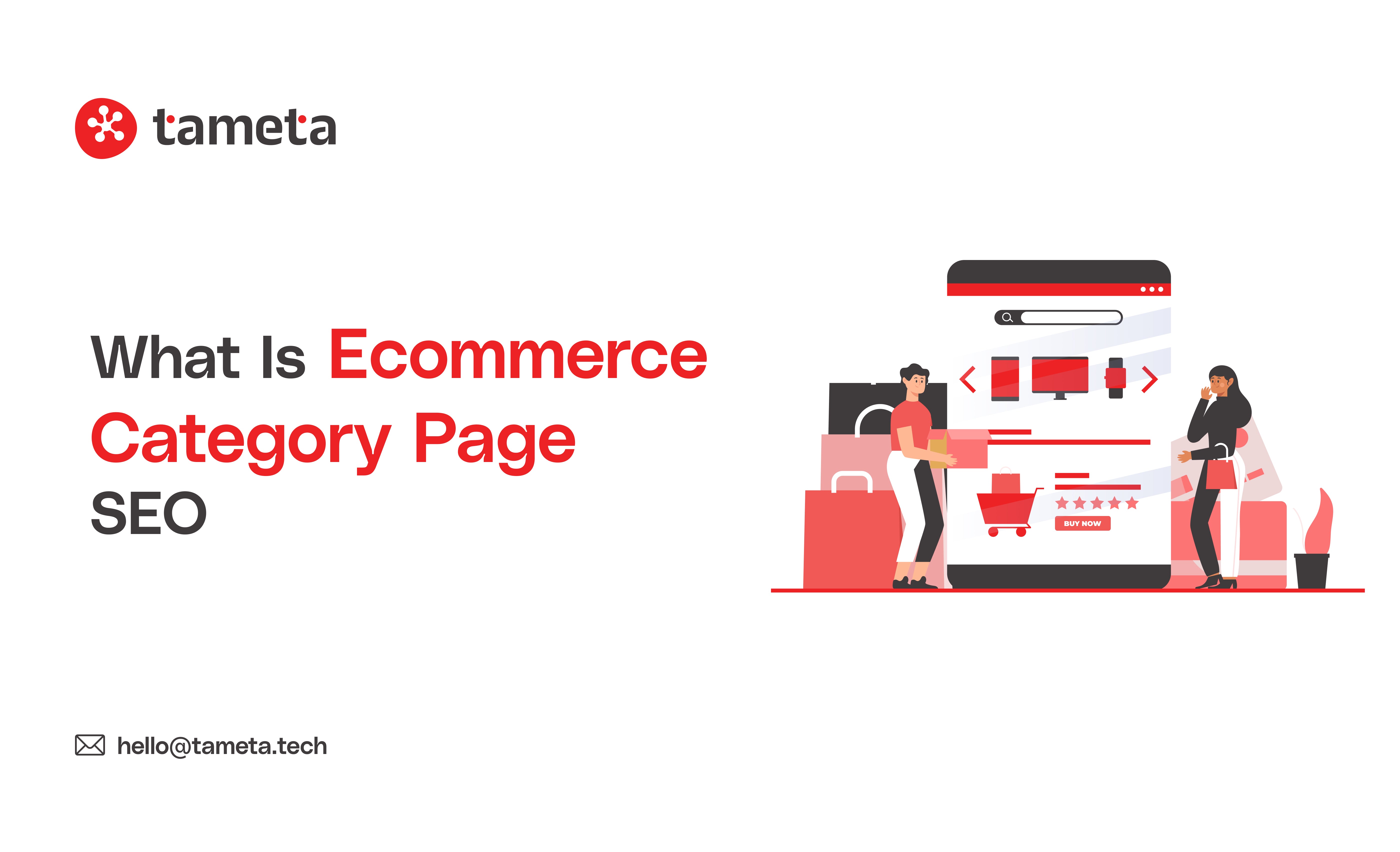 Optimized Ecommerce Category Page SEO layout showing product filters, descriptions, and user-friendly design to boost traffic.