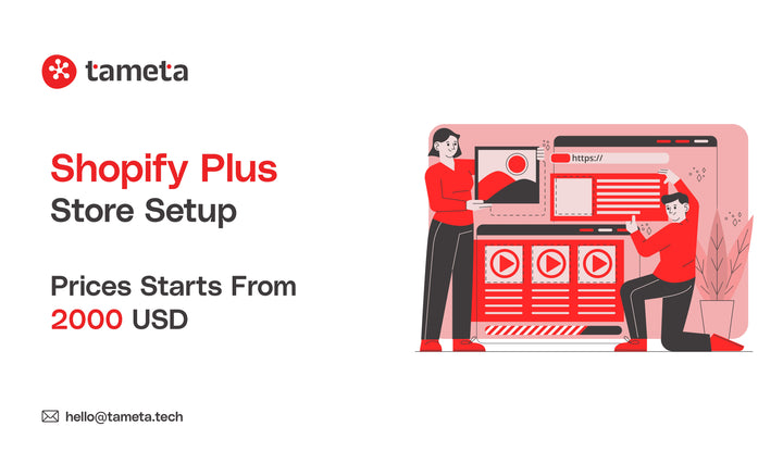 Shopify Plus Store setup expert reviewing enterprise dashboard with custom themes and B2B features