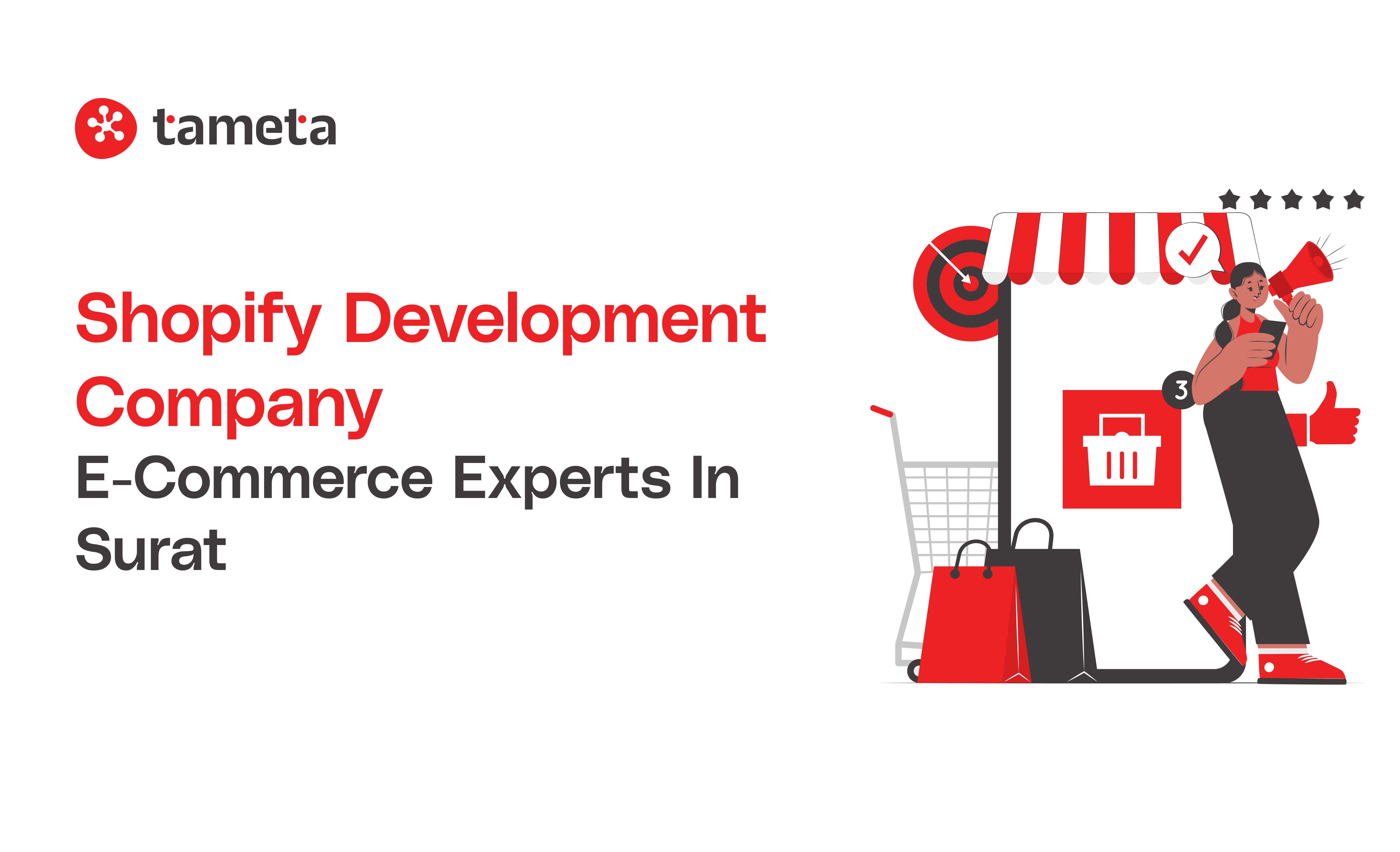 Expert Shopify Development Company - Tameta Tech creates custom Shopify stores to boost your business.