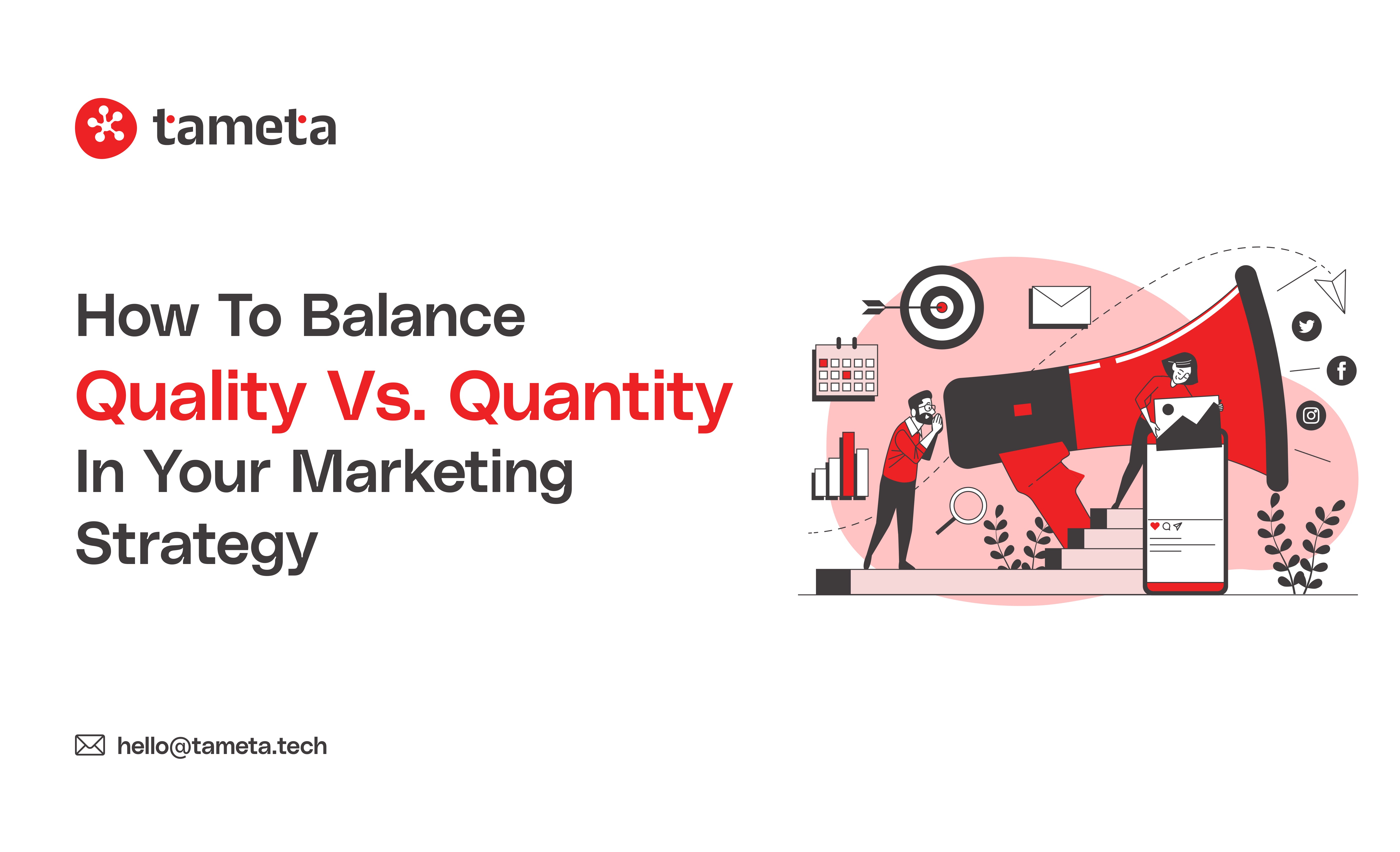 Balancing quality vs. quantity in marketing for successful Shopify e-commerce growth.