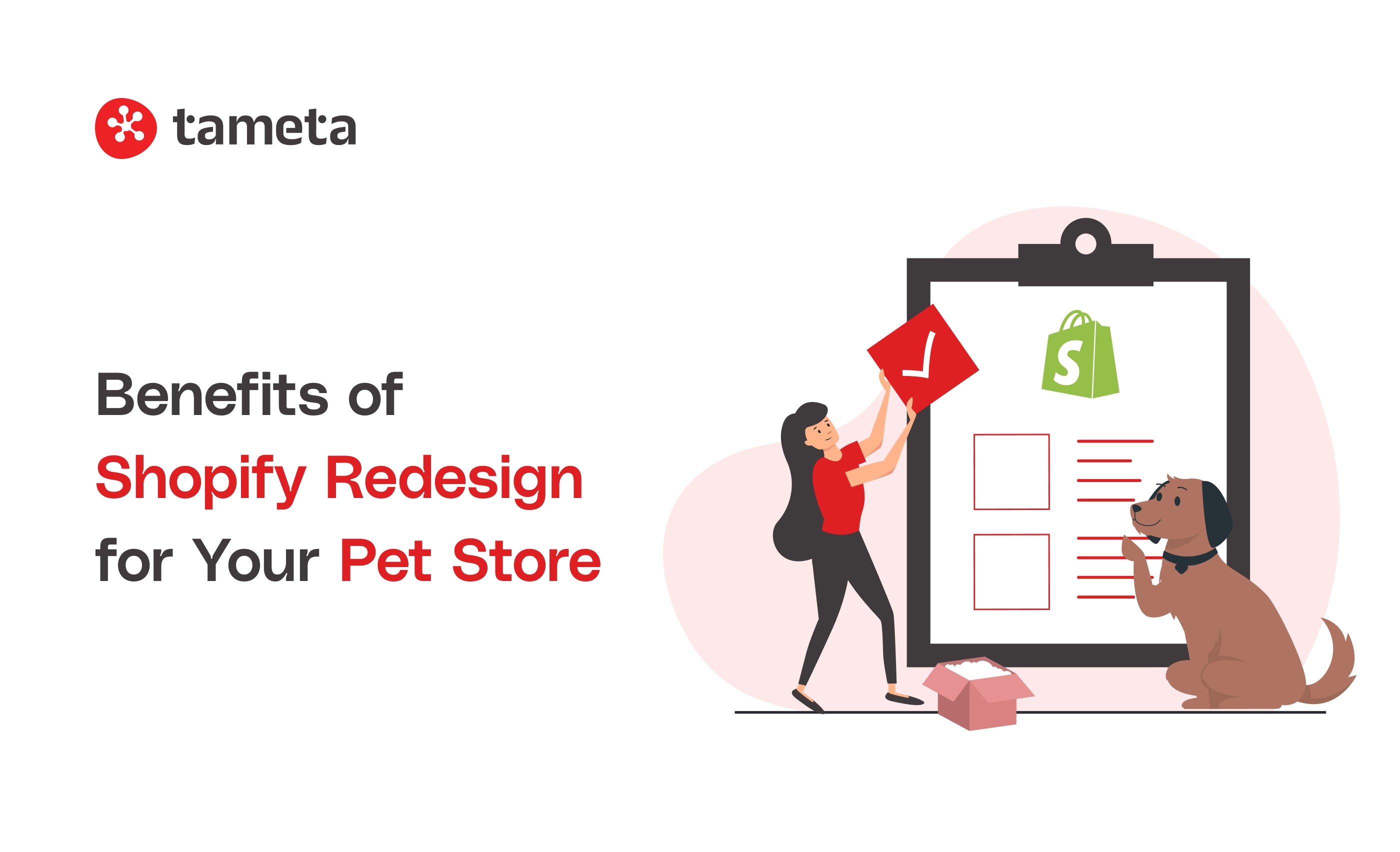 Benefits of Shopify Redesign for Your Pet Store