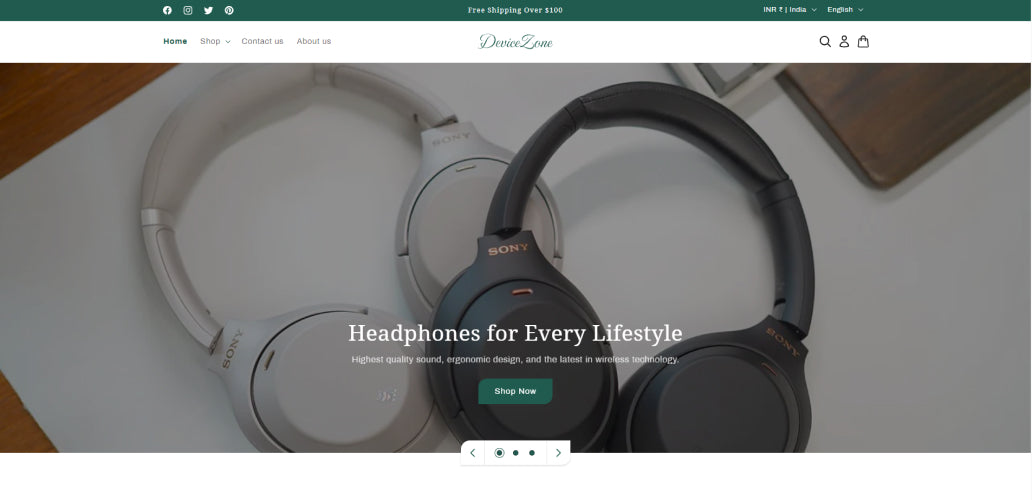 Headphones for Every Lifestyle: Free Shopify Theme