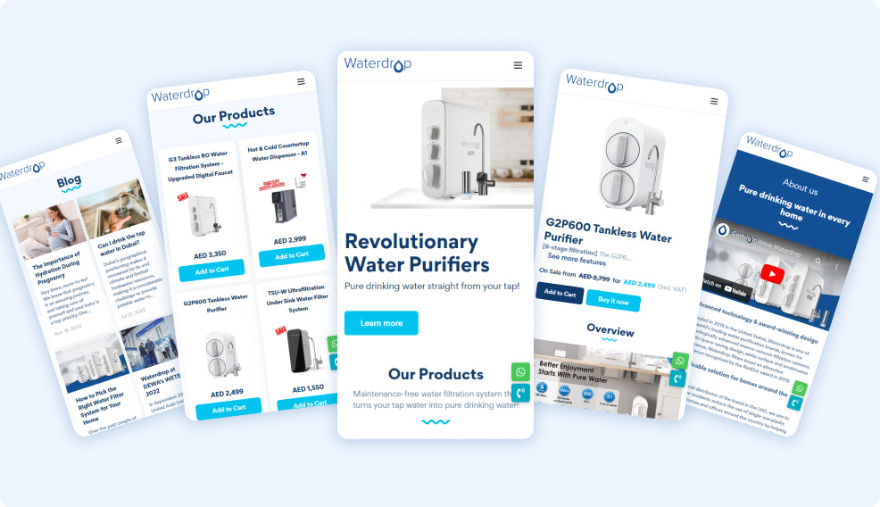 Shopify Waterdrop Filters: Elevate Your Water Purity Effortlessly
